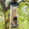 Automatic bird feeder; suspended hummingbird feeder for Garden Yard Outdoor Decoration