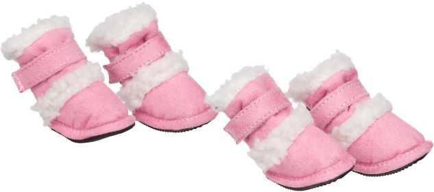 Shearling "Duggz" Pet Shoes (size: small)